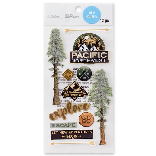 Pacific Northwest Stickers by Recollections™